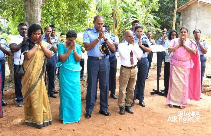 FOUNDATION STONE LAID FOR NEW CLASSROOM BUILDING AT WELAMITIYA PRIMARY SCHOOL